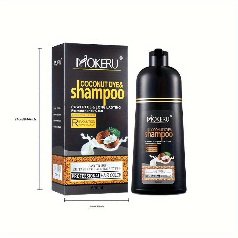 Hair Dye Shampoo With Coconut Oil - Bedrott - Bedrott